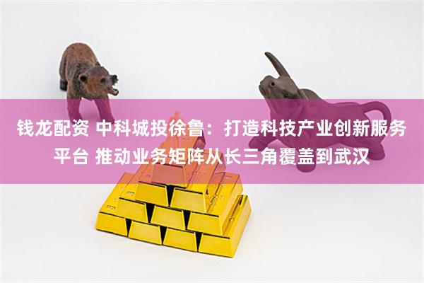 钱龙配资 中科城投徐鲁：打造科技产业创新服务平台 推动业务矩阵从长三角覆盖到武汉